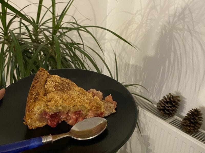 Cliquez pour zoomer ! Tarte aux pommes façon crumble Thermomix par aprilflower