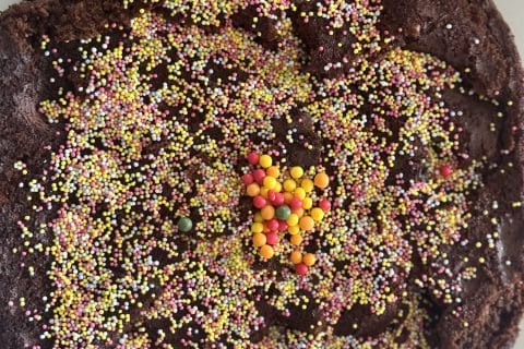 Cliquez pour zoomer ! Gâteau au chocolat et courgettes Thermomix par petrojessie