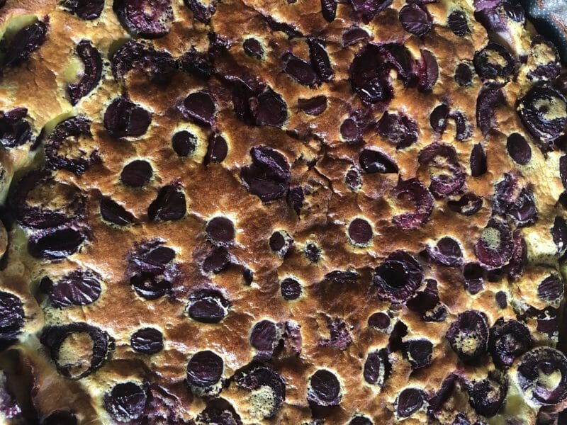 Cliquez pour zoomer ! Clafoutis aux cerises Thermomix par petrojessie