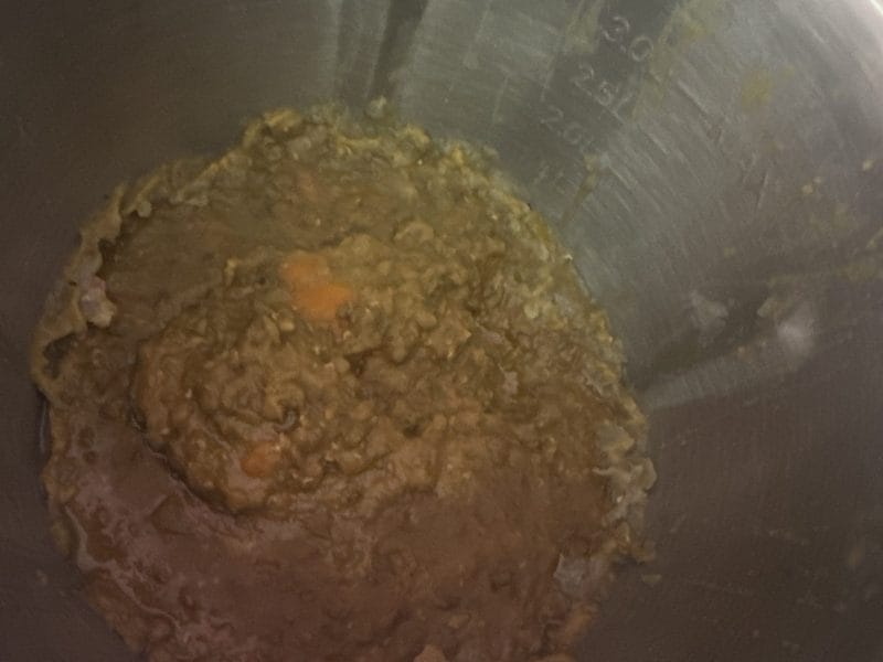 Cliquez pour zoomer ! Lentilles et ses saucisses Thermomix par petrojessie