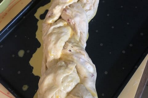 Cliquez pour zoomer ! Brioche salée jambon fromage Thermomix par petrojessie