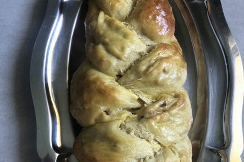 Cliquez pour zoomer ! Brioche salée jambon fromage Thermomix par petrojessie