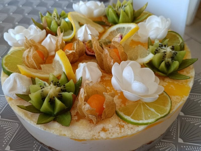 Bavarois au citron Thermomix par sand841
