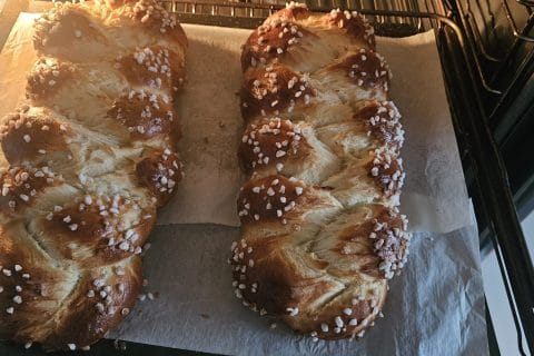 Cliquez pour zoomer ! Brioche tressée à la mie filante Thermomix par tefstof