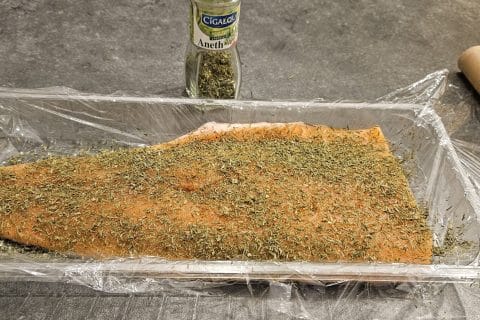 Cliquez pour zoomer ! Saumon gravlax Thermomix par tefstof