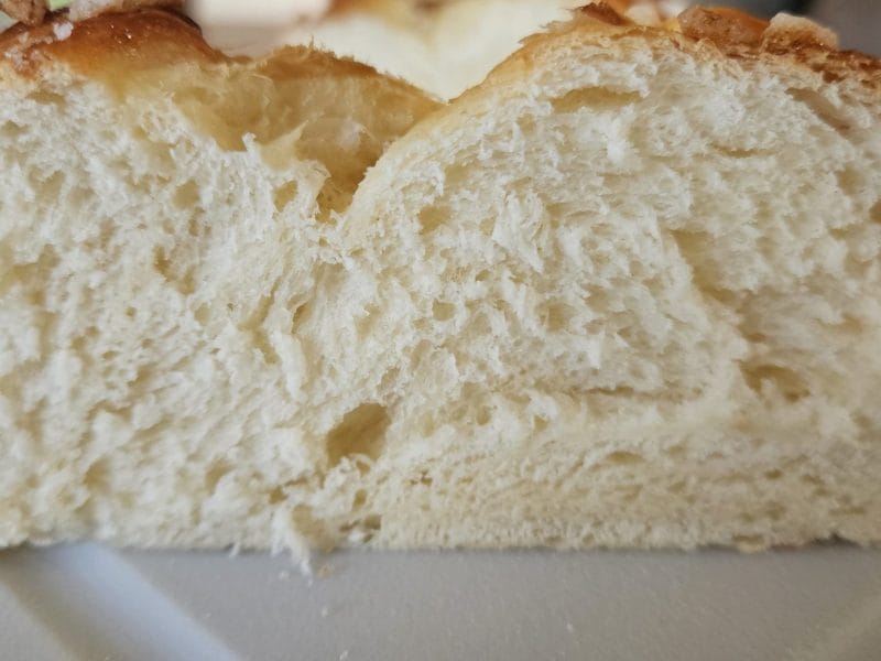 Cliquez pour zoomer ! Brioche tressée à la mie filante Thermomix par tefstof