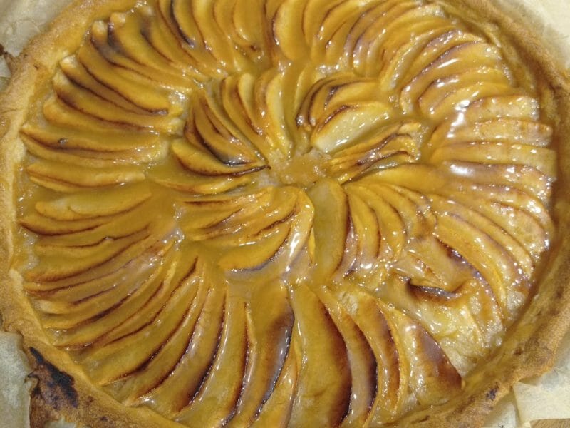 Cliquez pour zoomer ! Tarte pom’pote et caramel beurre salé Thermomix par Chefjuju