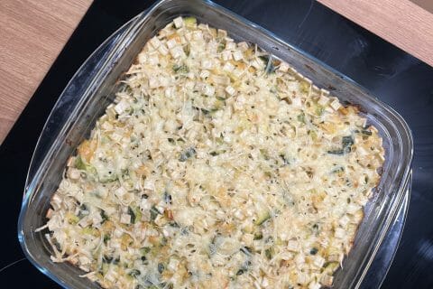 Cliquez pour zoomer ! Gratin de crozets aux courgettes et saumon fumé Thermomix par amelie_mlt
