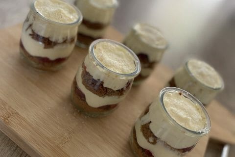 Cliquez pour zoomer ! Tiramisu aux framboises et spéculoos Thermomix par amelie_mlt