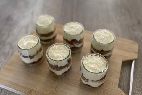Cliquez pour zoomer ! Tiramisu aux framboises et spéculoos Thermomix par amelie_mlt
