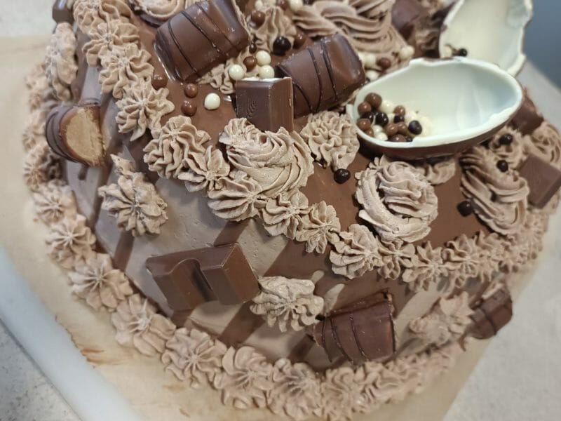Cliquez pour zoomer ! Layer cake Kinder Bueno Thermomix par anne_charlotte_6