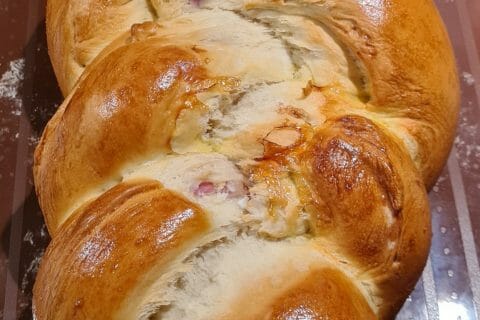 Cliquez pour zoomer ! Brioche salée jambon fromage Thermomix par celllia