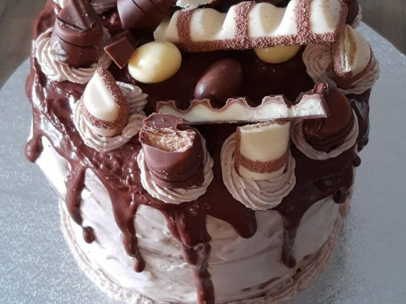 Cliquez pour zoomer ! Layer cake Kinder Bueno Thermomix par julie_1160