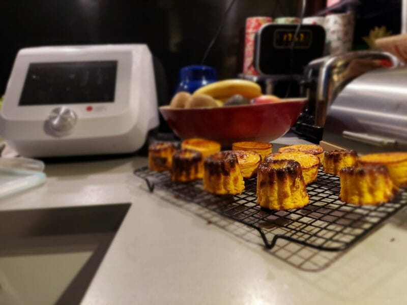 Cliquez pour zoomer ! Flans de potiron au parmesan Thermomix par chloeboui