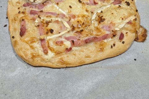Cliquez pour zoomer ! Fougasse chèvre et lardons Thermomix par mel_180 🦌
