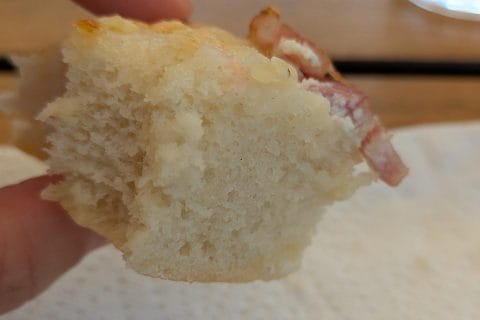 Cliquez pour zoomer ! Fougasse chèvre et lardons Thermomix par mel_180 🦌