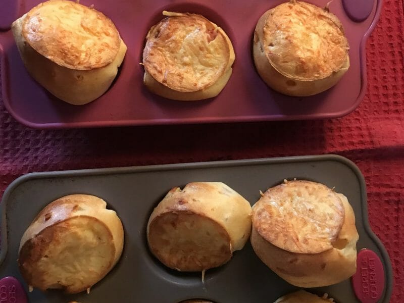 Cliquez pour zoomer ! Crêpes soufflées aux lardons Thermomix par jaimecuisiner