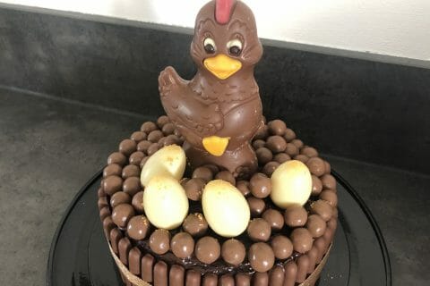 Cliquez pour zoomer ! Gâteau lapin de Pâques Thermomix par chalimart51