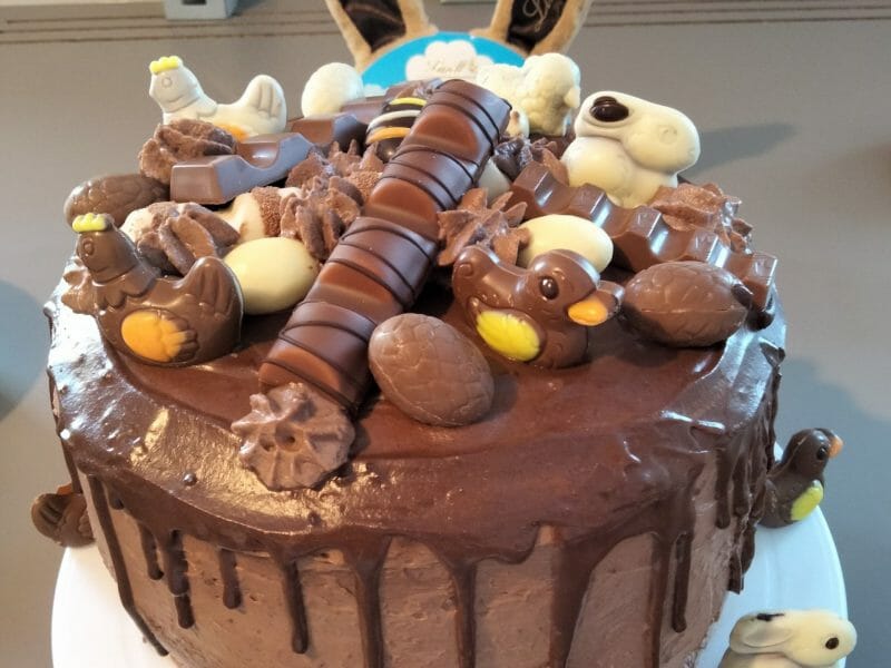 Cliquez pour zoomer ! Layer cake Kinder Bueno Thermomix par perine08