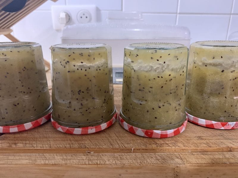 Cliquez pour zoomer ! Confiture kiwis bananes Thermomix par Leo Lhcy