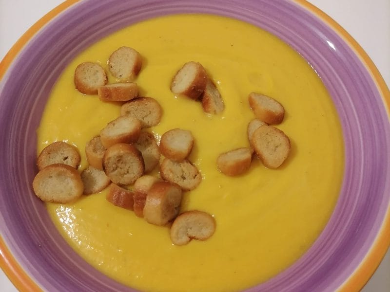 Cliquez pour zoomer ! Crème de potimarron à la ricotta Thermomix par mimi732