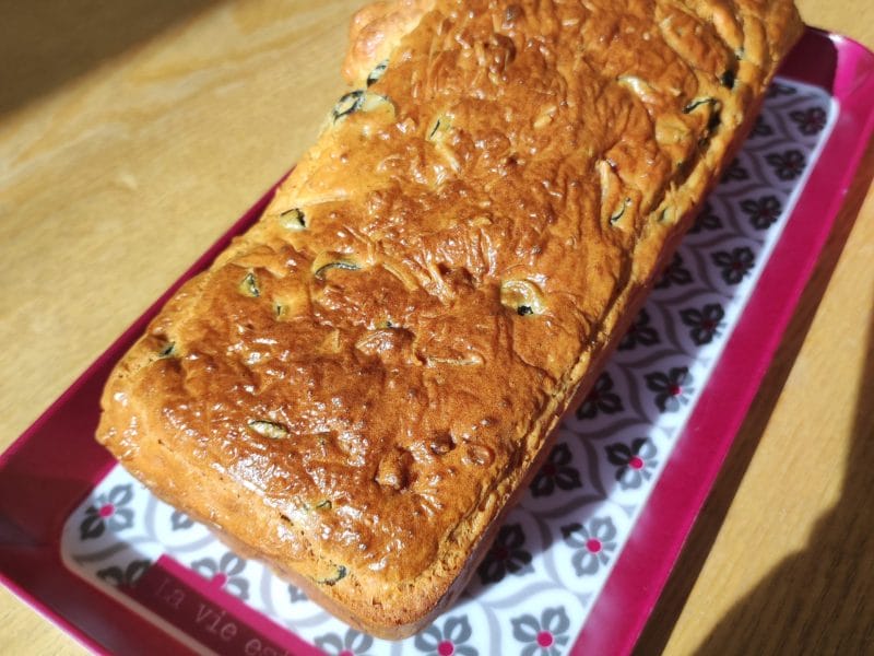 Cliquez pour zoomer ! Cake salé jambon fromage et olives Thermomix par syhansa