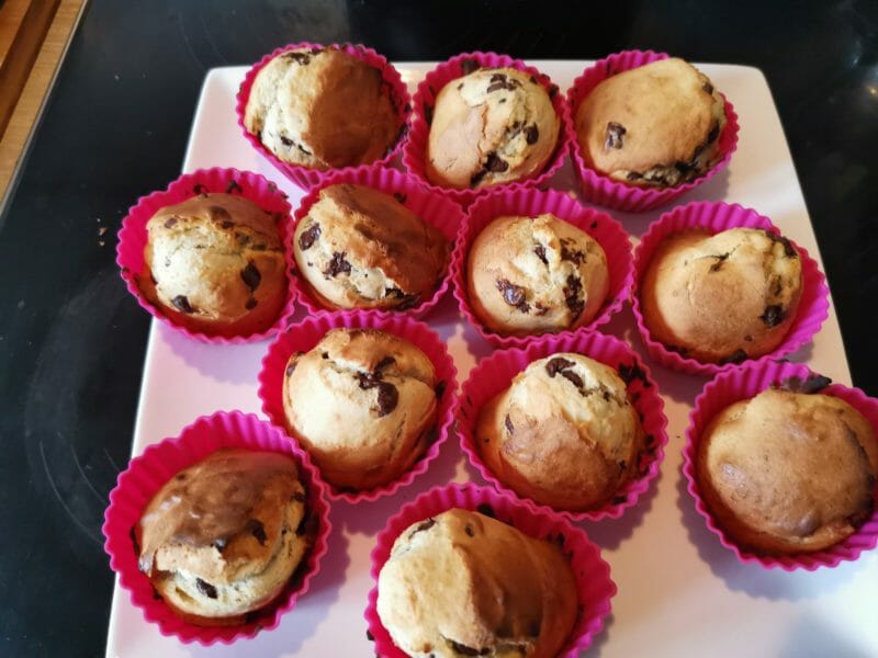 Cliquez pour zoomer ! Cake banane et pépites de chocolat Thermomix par sally_9