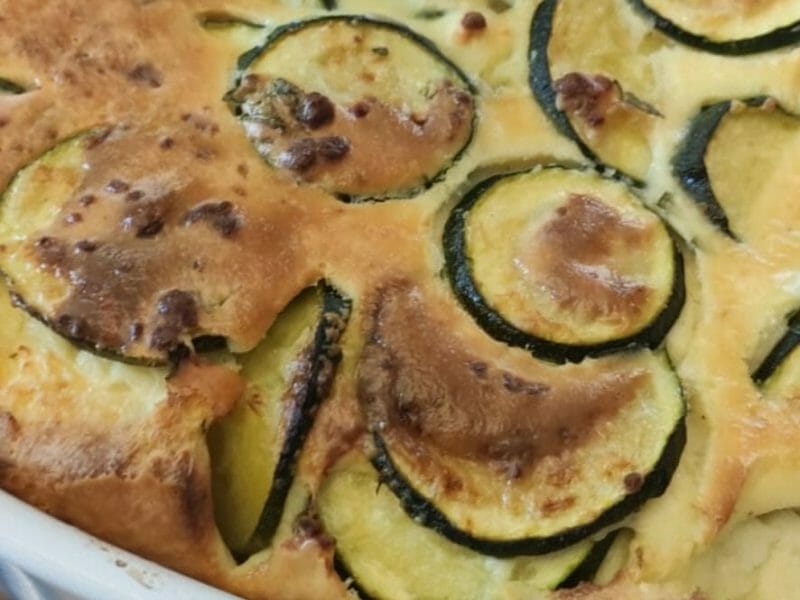 Cliquez pour zoomer ! Clafoutis courgettes et feta Thermomix par Jessica matilalea