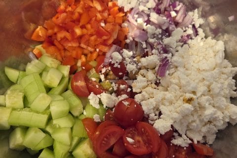 Cliquez pour zoomer ! Salade de pois chiches Thermomix par marie1217