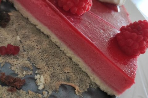 Cliquez pour zoomer ! Bavarois aux framboises Thermomix par mimi070493