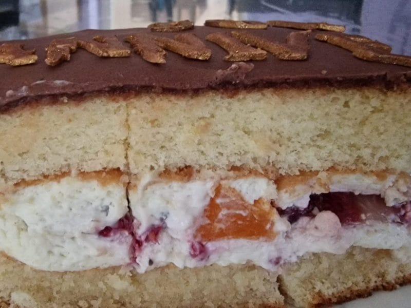 Cliquez pour zoomer ! Layer cake Kinder Bueno Thermomix par delphine