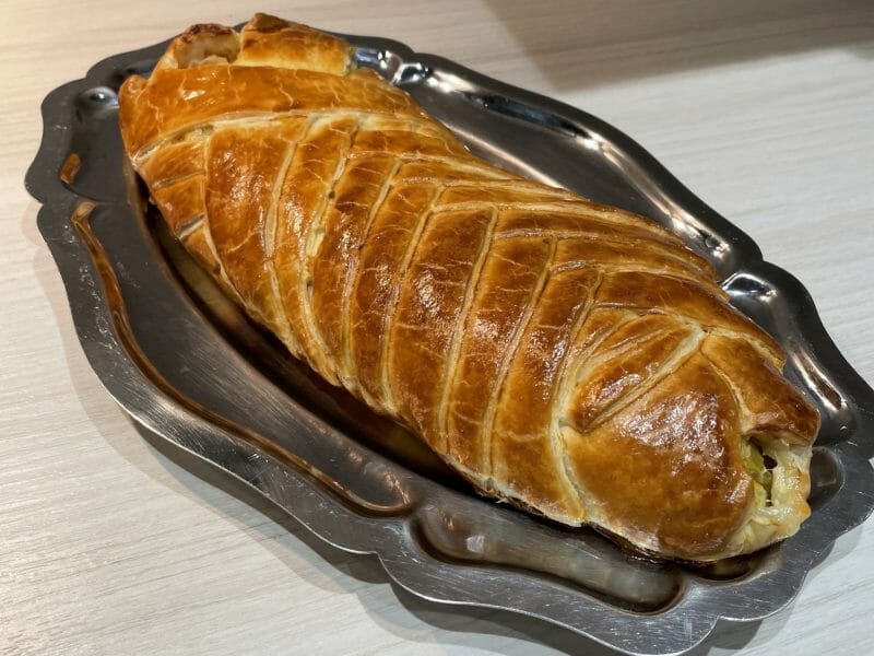 Cliquez pour zoomer ! Feuilleté saumon et poireaux Thermomix par mandine_clar