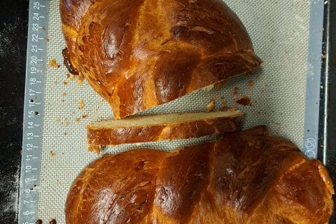 Cliquez pour zoomer ! Brioche tressée à la mie filante Thermomix par carolinezimmer