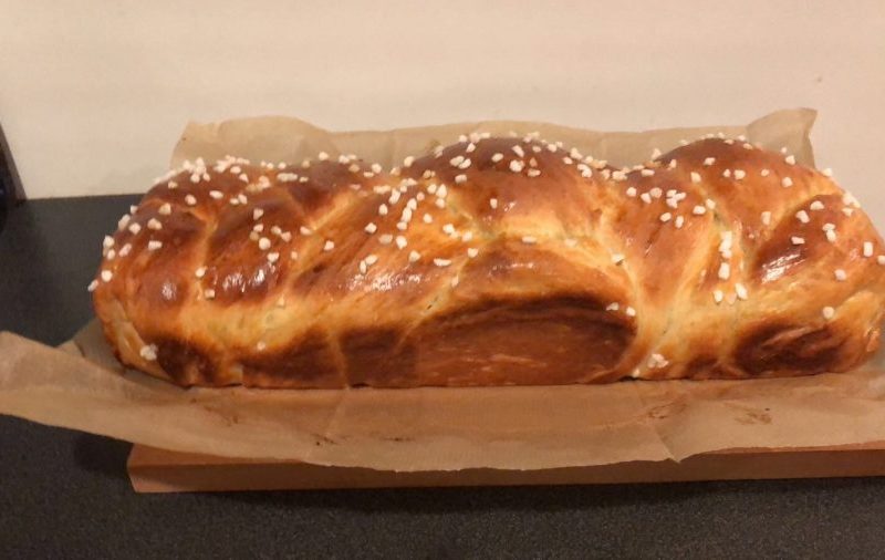 Cliquez pour zoomer ! Brioche tressée à la mie filante Thermomix par Nica