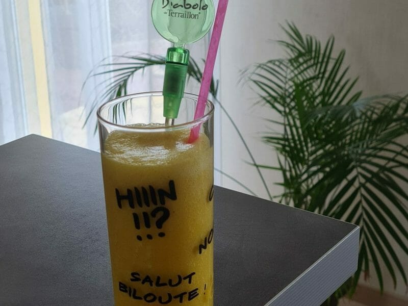 Cliquez pour zoomer ! Smoothie orange, pomme et banane Thermomix par danabreizh35