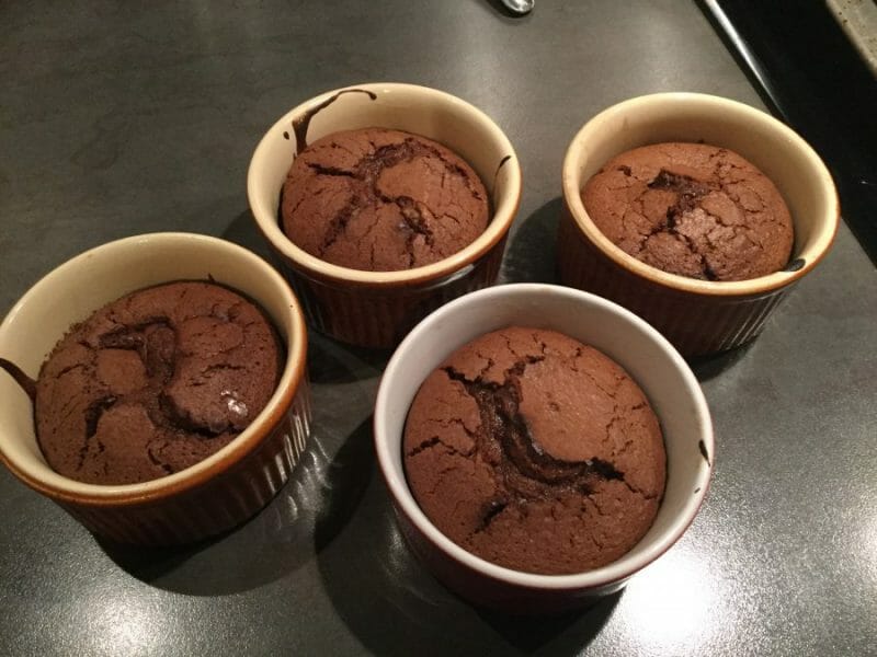 Cliquez pour zoomer ! Ramequins fondants au chocolat Thermomix par Nath620