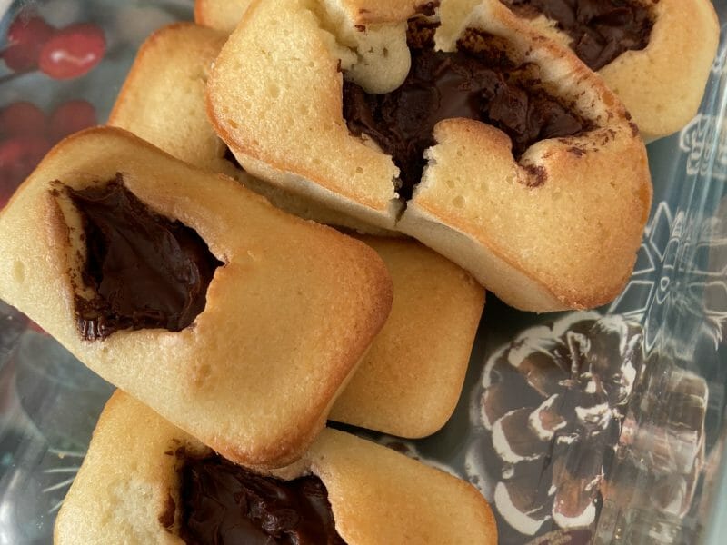 Cliquez pour zoomer ! Financiers au Nutella Thermomix par marseilletiti