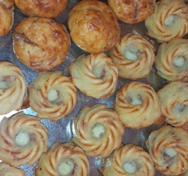 Cliquez pour zoomer ! Mini muffins au comté et aux lardons Thermomix par lailouche092