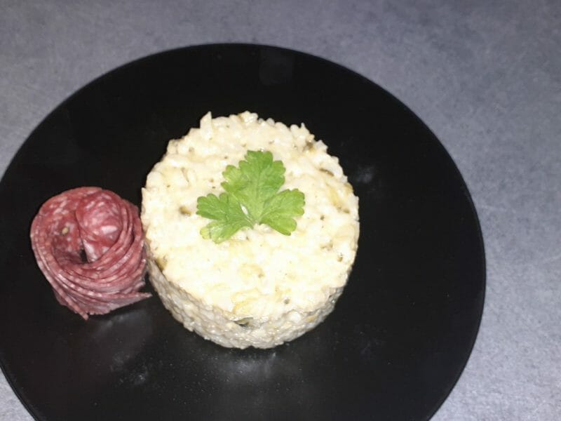Cliquez pour zoomer ! Risotto champignons et courgettes Thermomix par lailouche092
