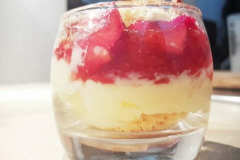 Cliquez pour zoomer ! Tarte aux fraises destructurée Thermomix par GrumpyBlondie