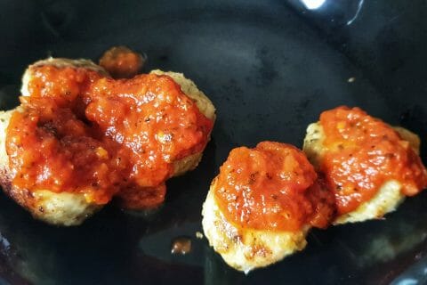 Cliquez pour zoomer ! Boulettes de poulet aux olives Thermomix par GrumpyBlondie