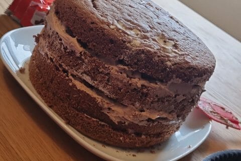 Cliquez pour zoomer ! Layer cake Kinder Bueno Thermomix par marie_1230