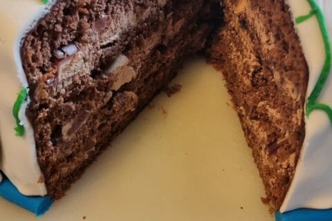 Cliquez pour zoomer ! Layer cake Kinder Bueno Thermomix par marie_1230