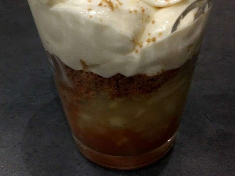 Cliquez pour zoomer ! Verrines pommes caramel et spéculoos Thermomix par Heidi22650