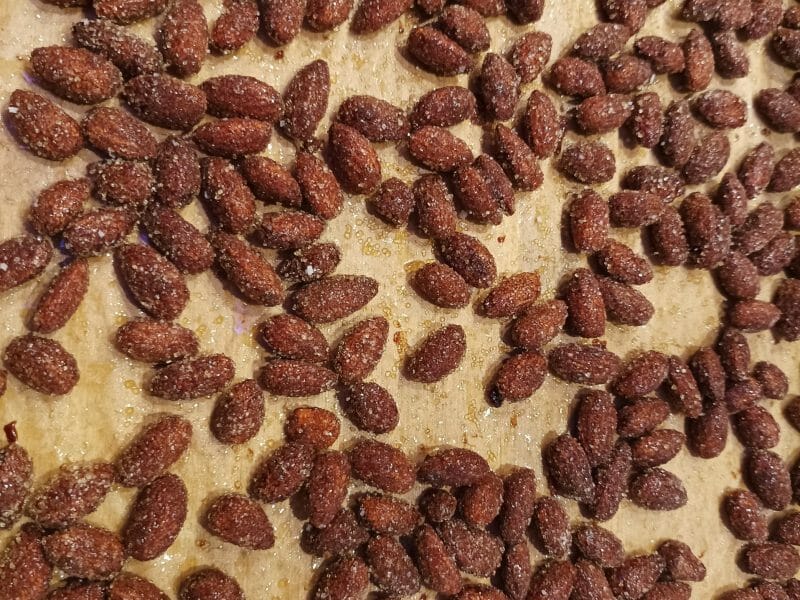 Cliquez pour zoomer ! Amandes grillées à la cannelle et au miel Thermomix par Heidi22650