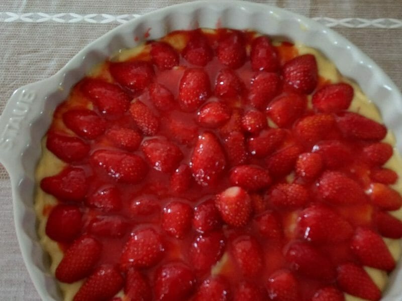 Cliquez pour zoomer ! Tarte aux fraises Thermomix par Heidi22650
