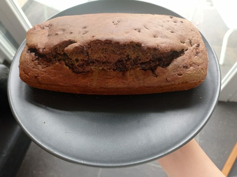 Cliquez pour zoomer ! Marbré au thé matcha Thermomix par carambar10