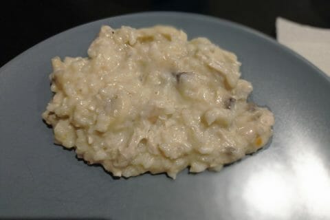 Cliquez pour zoomer ! Risotto poulet et champignons Thermomix par carambar10