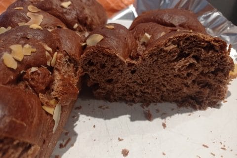 Cliquez pour zoomer ! Brioche tout chocolat Thermomix par carambar10