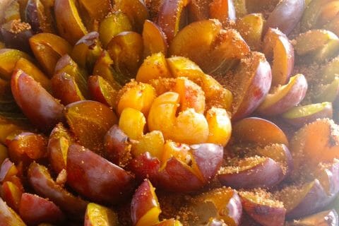 Cliquez pour zoomer ! Tarte aux quetsches Thermomix par carambar10